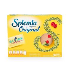 Endulzante Splenda Sin Calorías Caja x 50gr x 50 Sobres Individuales