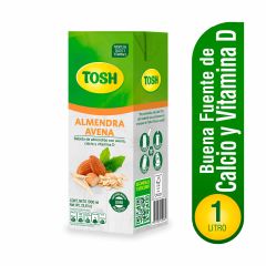 Bebida De Almendras Tosh Con Avena Tetra x 1000ml