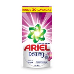 Detergente Líquido Ariel Concentrado Con Toque De Downy Doypack x 1200ml