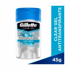Desodorante En Gel Gillette Cool Wave Clear Gel x 45gr