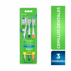 Cepillo Pro Oralb 3pack Deluxe Medio