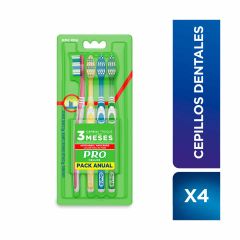 Cepillo Pro Oralb 4pack Anual Medio