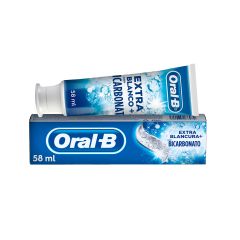 Crema Dental Oral B Extra Blancura Con Bicarbonato X 58ml