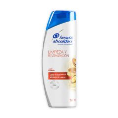 Shampoo Head & Shoulders Limpieza Y Revitalización Aceite De Argán x 375ml