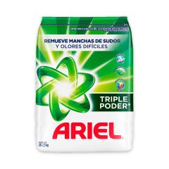 Detergente En Polvo Ariel Triple Poder x 2500gr