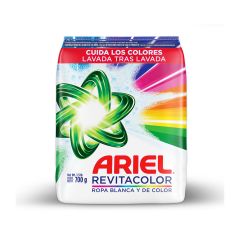 Detergente En Polvo Ariel Revita Color X 700gr