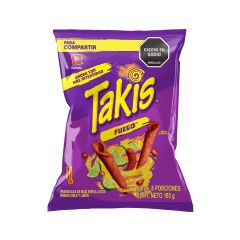 Takis Fuego Sabor Chile Y Limón X 185gr
