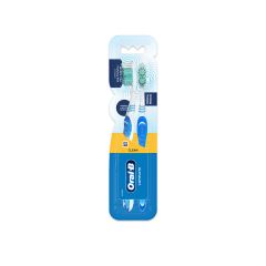 Cepillo De Dientes Oral B Complete Clean Cerdas Medio X 2 Unidades
