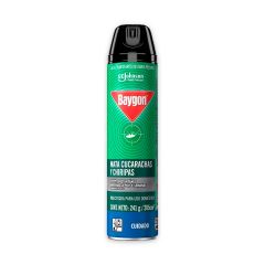 Insecticida En Aerosol Baygon Mata Cucarachas Y Chiripas x 285ml