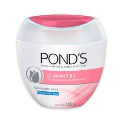 Crema Facial Pond's Clarant B3 Aclaradora Piel Normal A Seca x 100gr