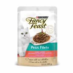 Alimento Húmedo Para Gato Fancy Feast Purina Petit Filets Con Salmón x 85gr