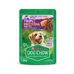 Alimento Humedo Dogchow 85G Car/Poll/Sal