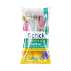 Maquina Schick Quattro4 You 2Un Rainbow