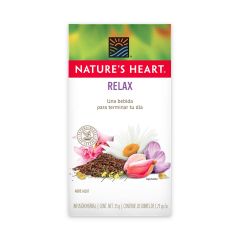 Infusión Herbal Té Nature's Heart Relax x 35gr x 20 Sobres