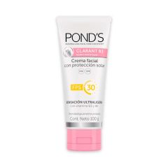 Crema Facial Pond's Clarant B3 Con Protección Solar Fps 30 x 100gr