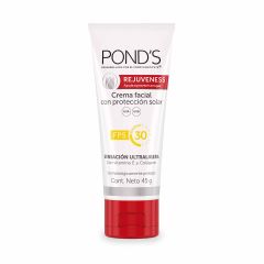 Crema Facial Pond's Rejuveness Con Protección Solar Fps 30 x 45gr