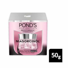 Crema Facial Pond's Noche Bright Miracle Con Niasorcinol Anti Manchas x 50gr