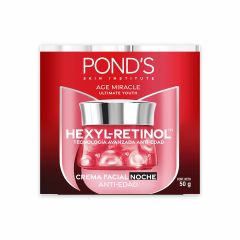 Crema Facial Pond's Noche Age Miracle Con Hexyl Retinol Anti Edad x 50gr