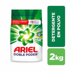 Detergente En Polvo Ariel Oxi Poder x 2000gr