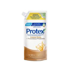 Jabón Líquido Antibacterial Para Las Manos Protex Avena Doypack x 500ml