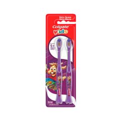 Cepillo De Dientes Colgate Kids Extra Suave x 2 Unidades