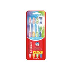 Cepillo De Dientes Colgate Limpieza Profunda Procuidado x 4 Unidades