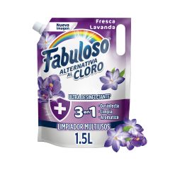 Limpiador Fabuloso 1500m Dp Alt/clor/lav