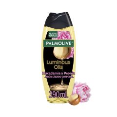 Jabón Líquido Corporal Palmolive Luminous Oils Macadamia Pet x 390ml