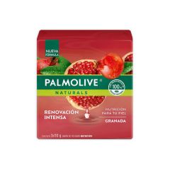 Jabón En Barra Palmolive Naturals Granada x 110gr x 3 Unidades