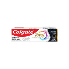 Crema Dental Colgate Total 12 Carbón Activado x 75ml