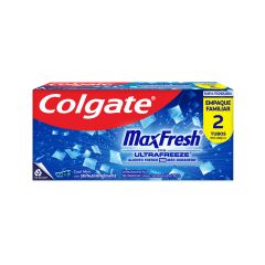 Crema Dental Colgate Max Fresh Con Ultra Freeze X 80ml X 2 Unidades