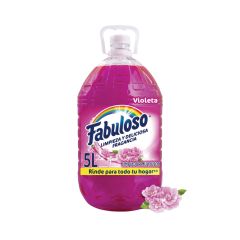 Limpiador Líquido Multiusos Fabuloso Aroma Violeta Pet x 5000ml