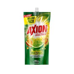 Lavaplatos Líquido Axion Multiusos Explosión Cítrica Doypack x 500ml