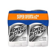 Desodorante En Barra Speed Stick Classic x 50gr x 2 Unidades Súper Oferta