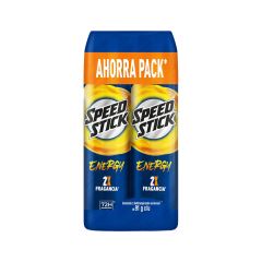Desodorante En Aerosol Speed Stick Energy X 91gr X 2 Unidades Súper Oferta