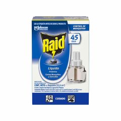 Insecticida Líquido Raid Mata Mosquitos Y Zancudos X 32.9 Ml X 45 Usos