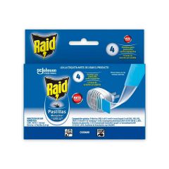 Insecticida Raid 4u Pastillas