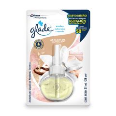 Repuesto De Ambientador Glade Aceite Natural Aroma Abrazos De Vainilla x 21ml