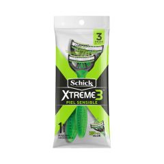 Maquina Desechable Shick Xtreme 3 Piel Sensible x Unidad