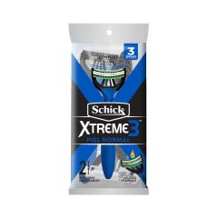 Maquina Desechable Shick Xtreme3 Piel Normal Confort X 2 Unidades