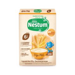 Cereal Nestum Nestlé Sabor A Trigo Miel Caja x 200gr