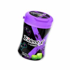 Goma De Mascar Trident Sabor A Citrus Mix Sin Azúcar Pet x 37,8gr x 35 Unidades