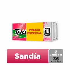 Chiclets Trident 61g Sandia P/e 20% Dto