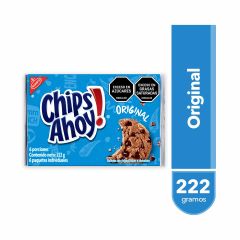 Galletas Chips Ahoy! Original x 37gr x 6 Paquetes