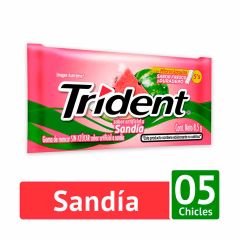 Chiclets Trident 8.5g 5s Sandia