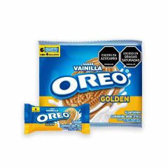 Galletas Oreo Golden Crema De Vainilla X 36gr X 6 Paquetes