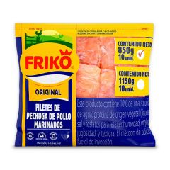 Filetes De Pechuga De Pollo Friko Marinados x 850gr x 10 Unidades