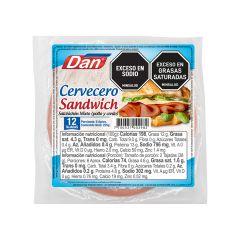 Salchichon Cervecero Dan 225g Sandwich