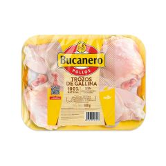 Trozos De Gallina Bucanero Bandeja X 800gr