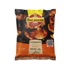 Churrasco Bucanero Entremuslo De Pollo Marinado X 800gr X 10 Unidades